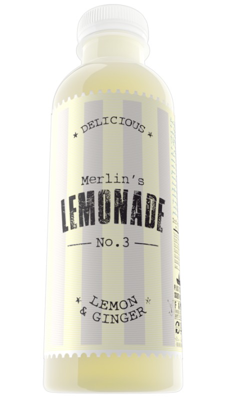 Limonada Merlin`s Lemonade No. 3 Ginger & Lemon (0.6 l)